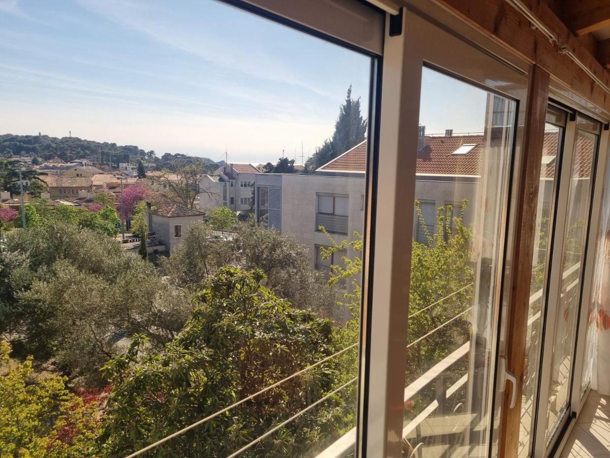 Greenview Apartment With Parking ロヴィニ エクステリア 写真