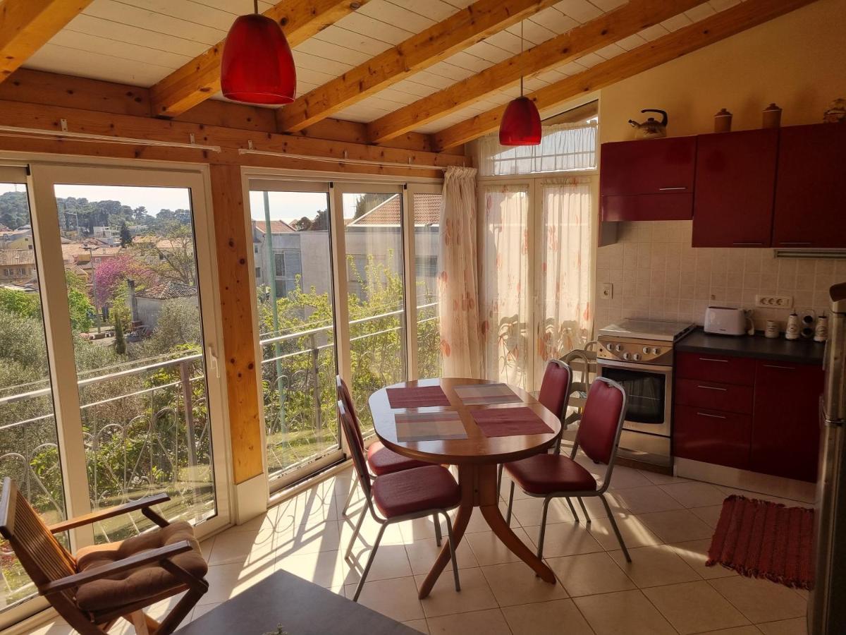Greenview Apartment With Parking ロヴィニ エクステリア 写真
